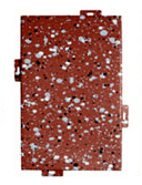 على شكل الرخام